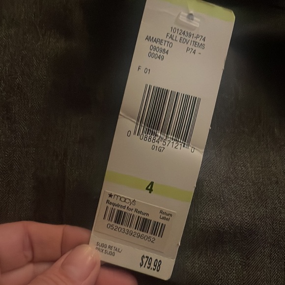 JONES NEW YORK STRETCH TROUSERS, NWT - Picture 3 of 6